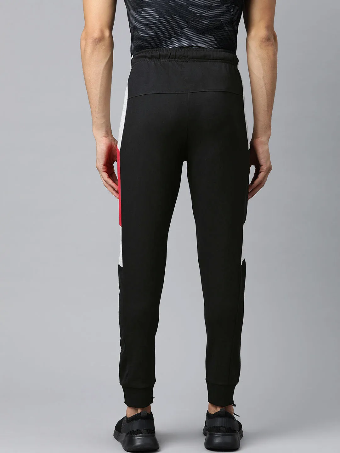 ALCIS Men Solid Black Jogger