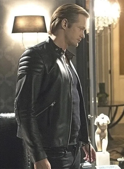 ALEXANDER SKARSGARD TRUE BLOOD MOVIE LEATHER JACKET