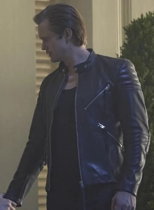 ALEXANDER SKARSGARD TRUE BLOOD MOVIE LEATHER JACKET