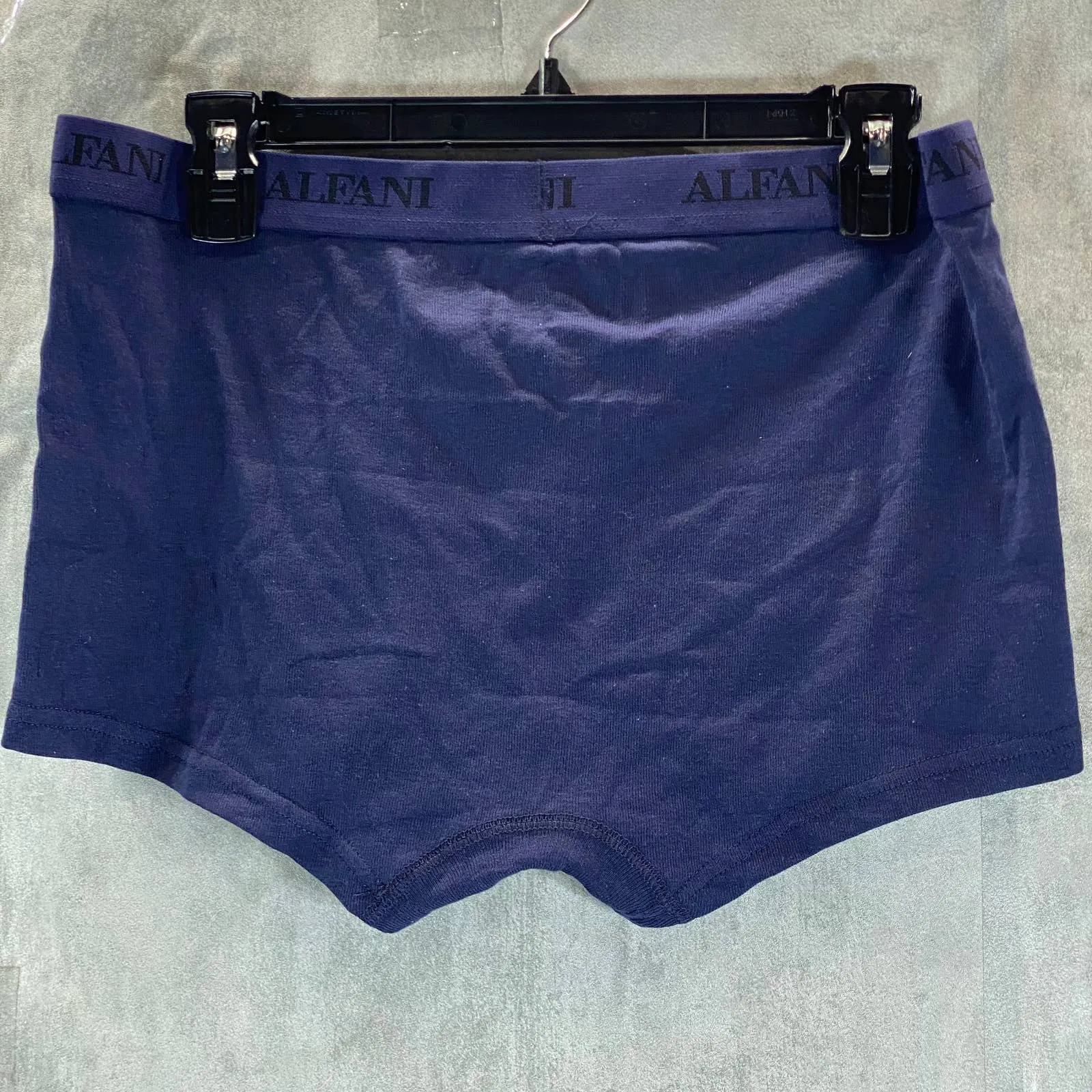 ALFANI Men's Charcoal 5-Pk Moisture-Wicking Contrast Waistband Boxer Briefs SZXL