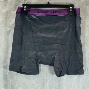 ALFANI Men's Charcoal 5-Pk Moisture-Wicking Contrast Waistband Boxer Briefs SZXL