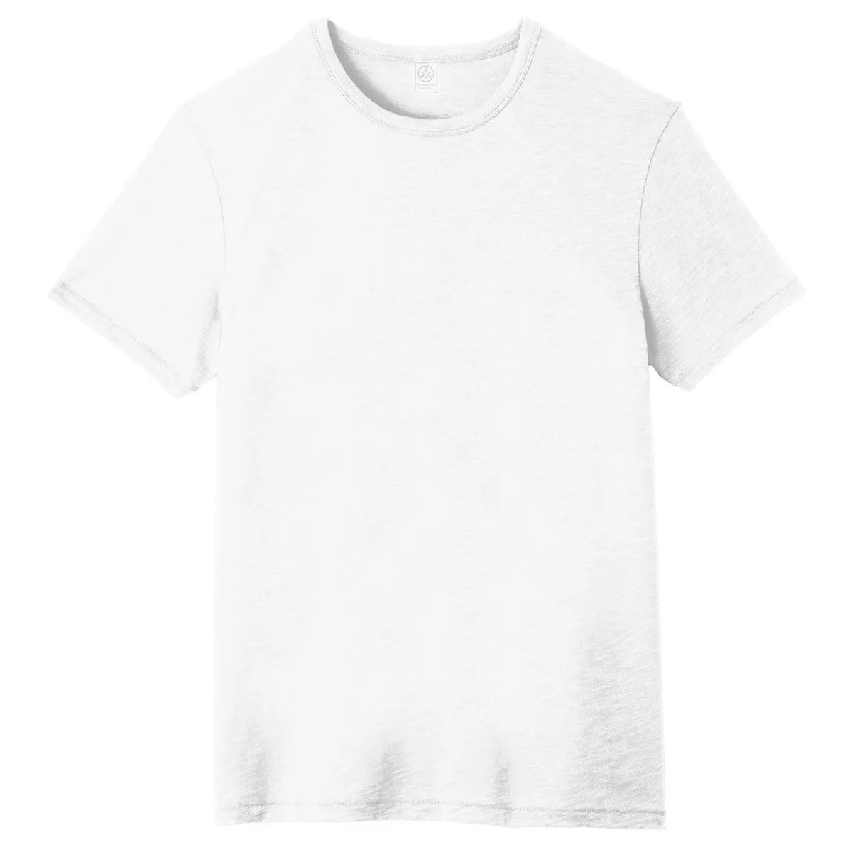 Alternative Men's White Weathered Slub Tee