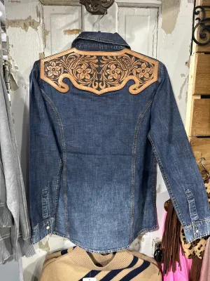 American Darling Denim Top ADSH021 American Darling Denim Top ADSH021