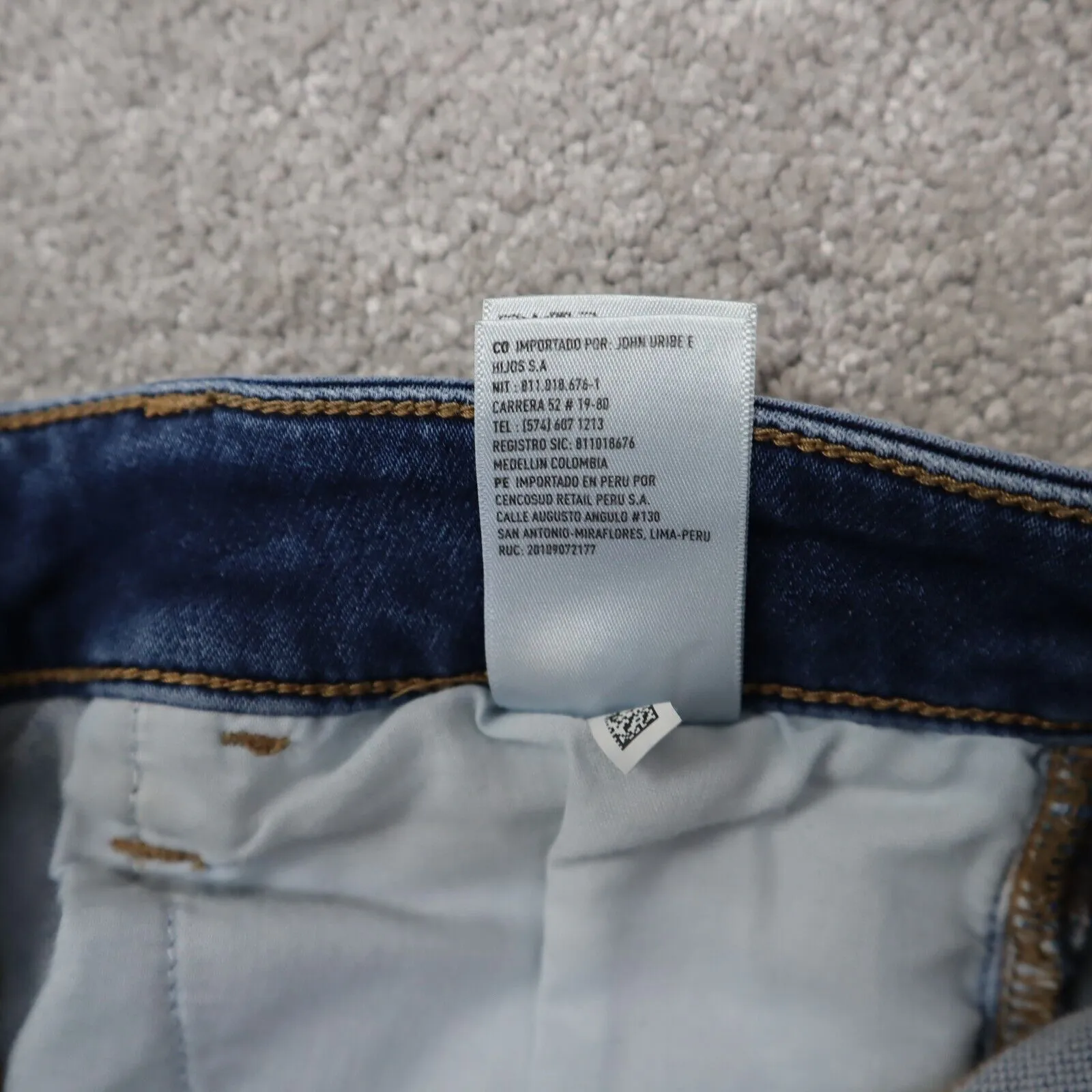 American Eagle Outfitters Women Next Level Stretch Jeans Mid Rise Blue Size 2Reg