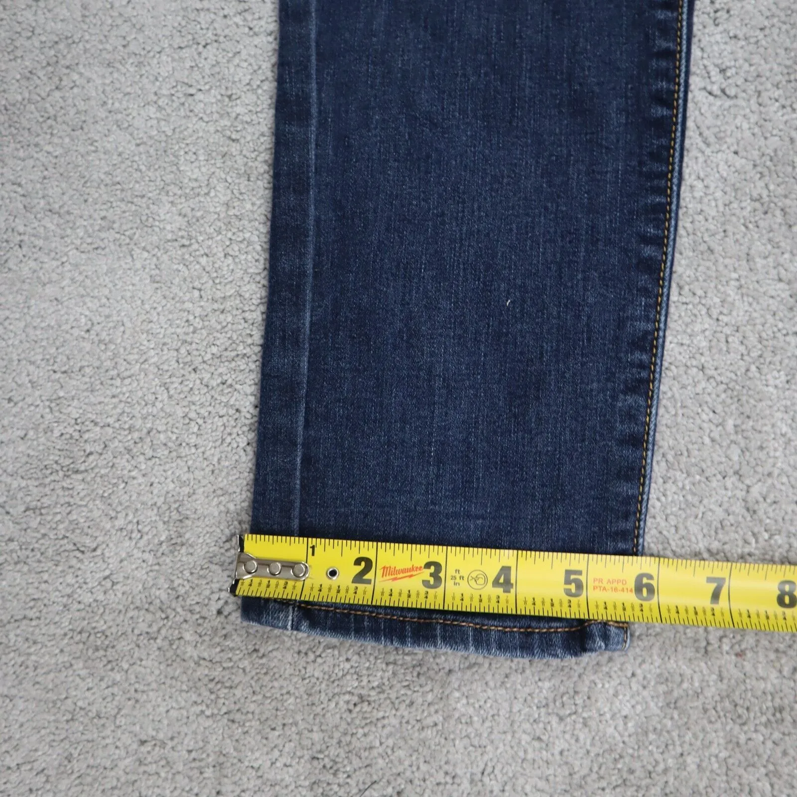 American Eagle Outfitters Womens Super Stretch Skinny Jeans Low Rise Blue Size 6