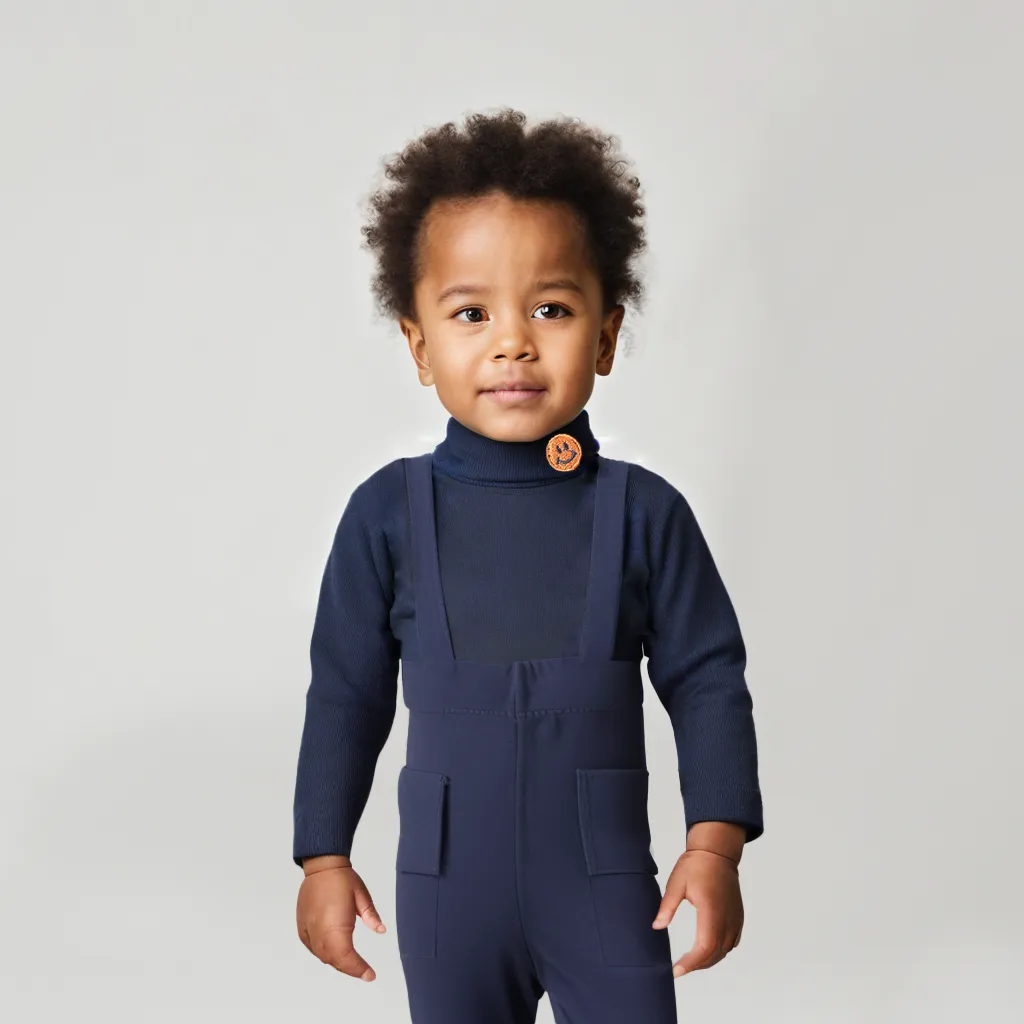 Anecdote Black Mockneck Onesie