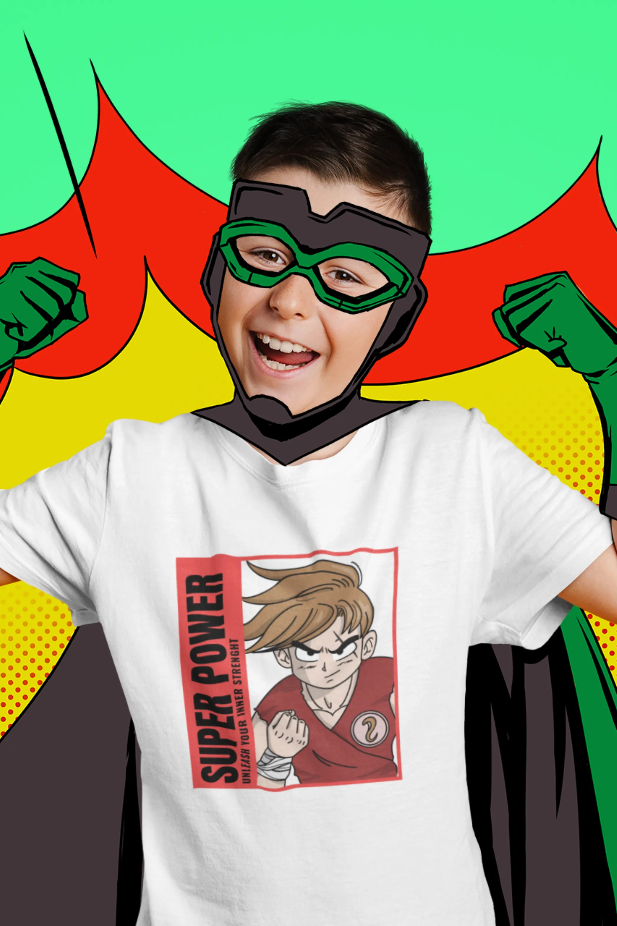 Anime Dragon BallZ Printed T-shirt for boy