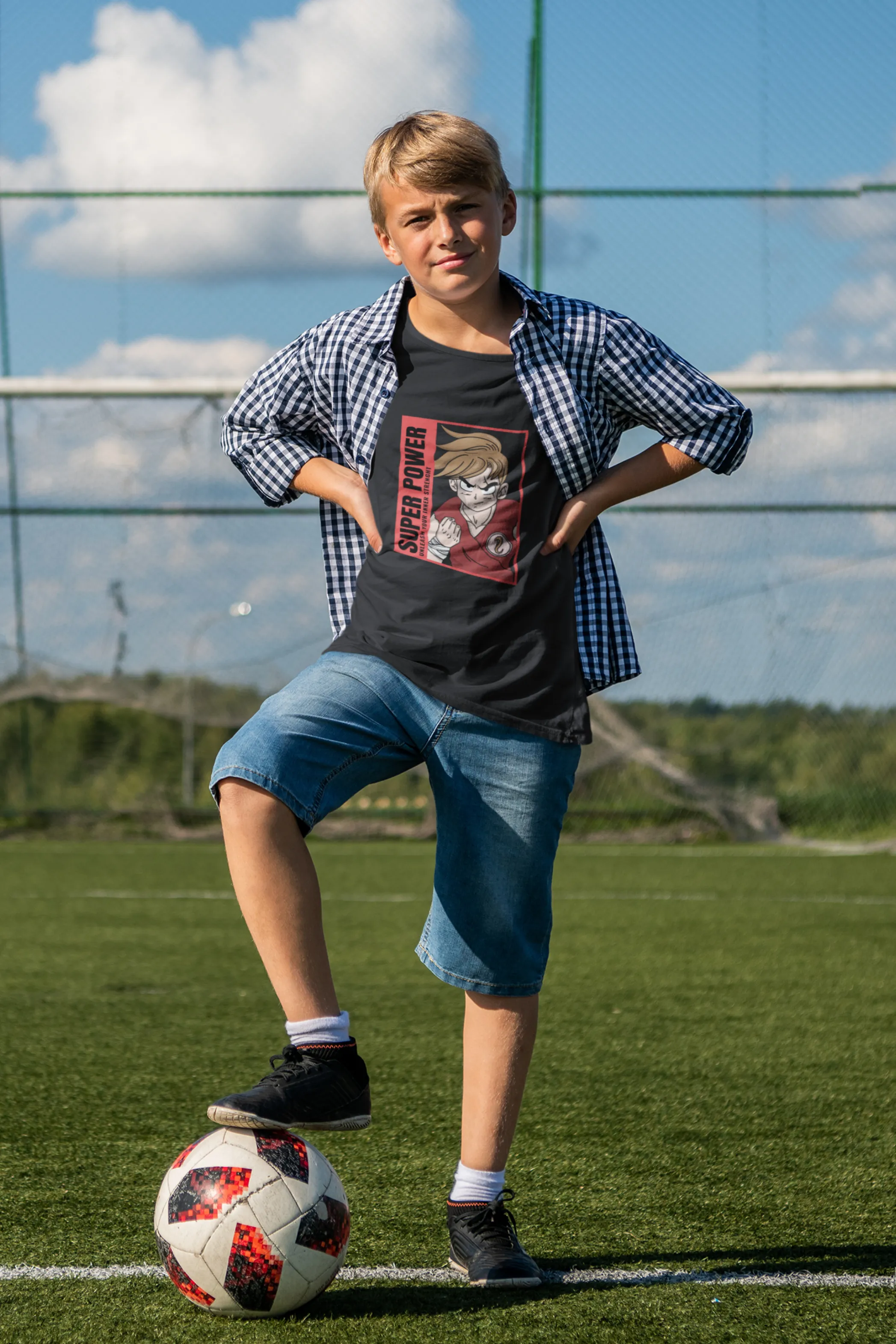 Anime Dragon BallZ Printed T-shirt for boy