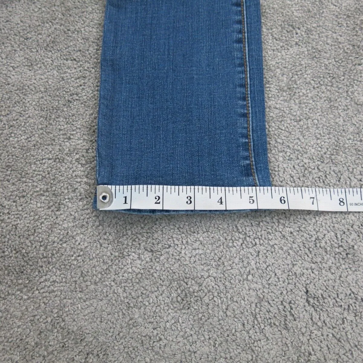 ANN Taylor Loft Women Skinny Leg Jeans Denim Mid Rise Pockets Blue Size 25/0