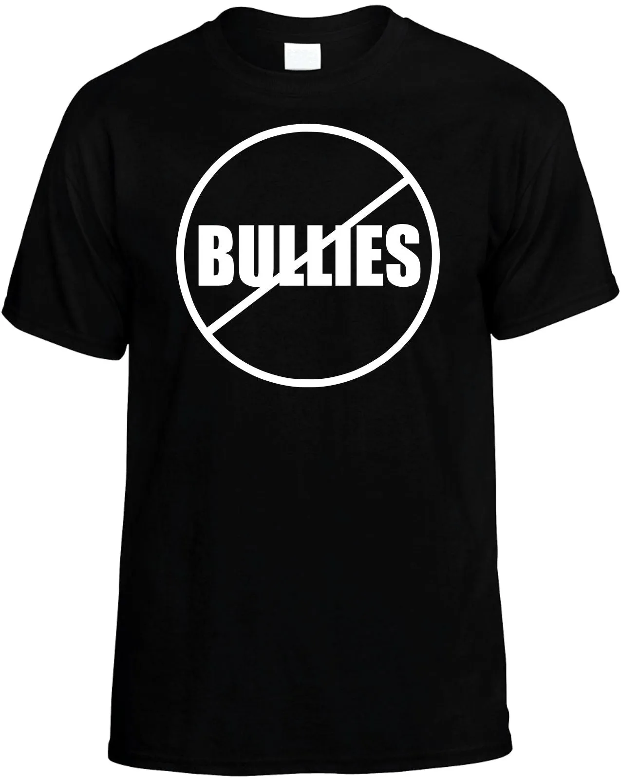 Anti Bullies No Bullies Unisex T-Shirt Novelty Graphic Tee Shirt
