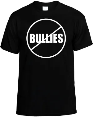 Anti Bullies No Bullies Unisex T-Shirt Novelty Graphic Tee Shirt
