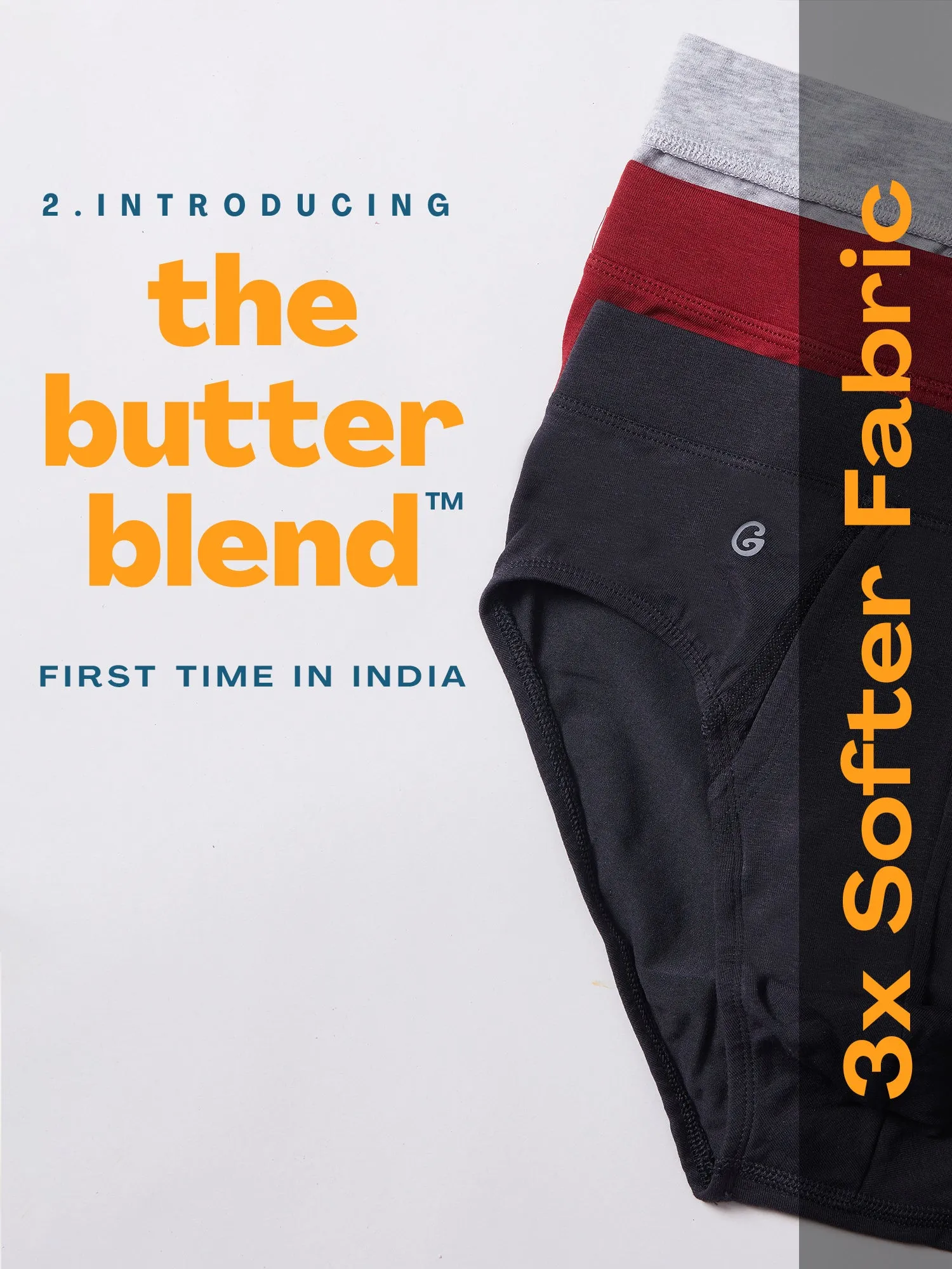 Anti Odor Cotton Tencel Cooling Brief - Dress Blues