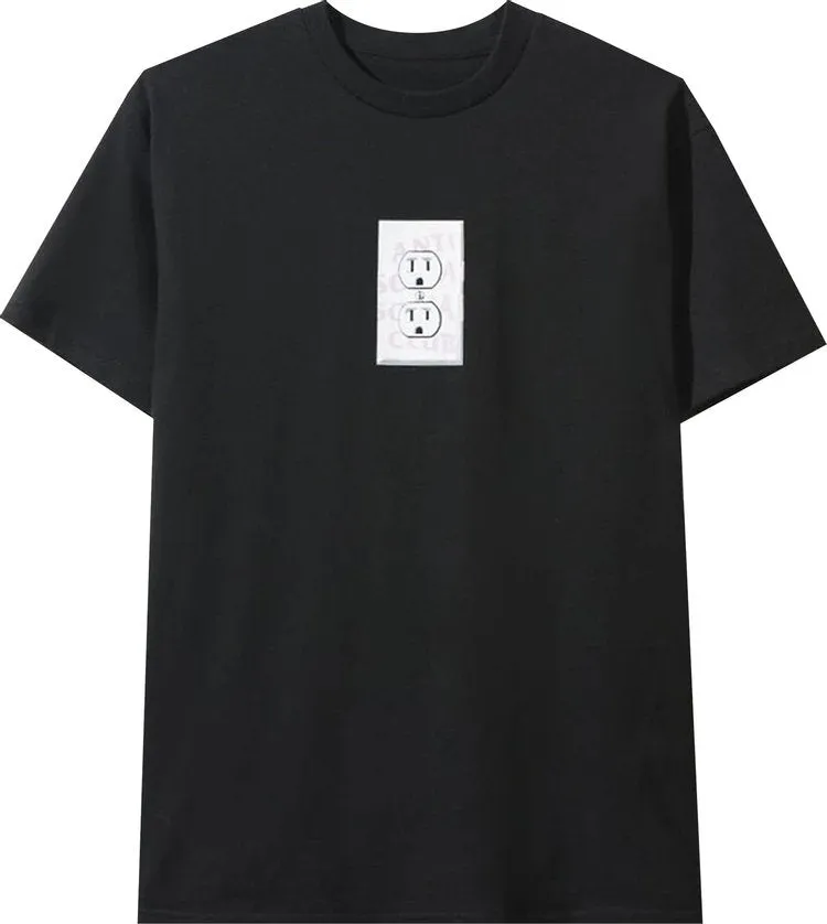 Anti Social Social Club Anal Tee 'Black', black