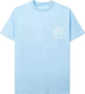 Anti Social Social Club Partly Cloudy Tee 'Blue', blue