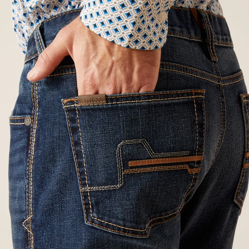 Ariat Men's M8 Art Slim Denali Jean
