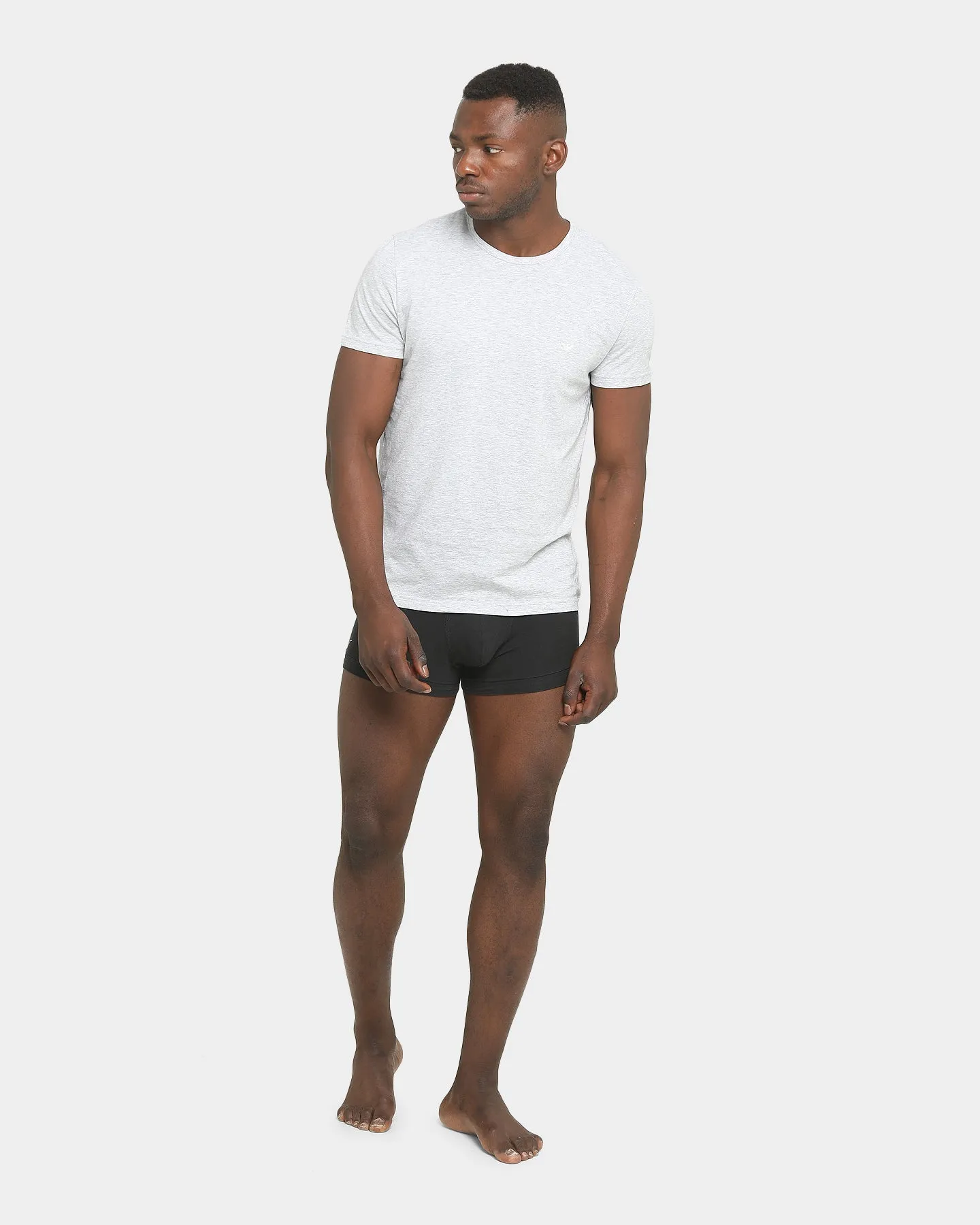 Armani Exchange Emporio Armani 2 Pack Crew Neck Lounge T-Shirt Nero/Grigio