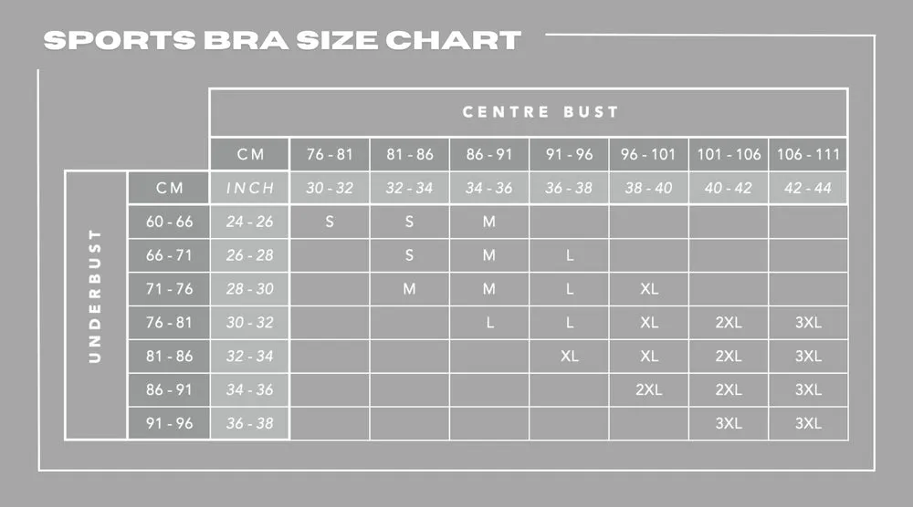 ATHENA FIGHTWEAR THEIA SPORTS BRA (BLACK)