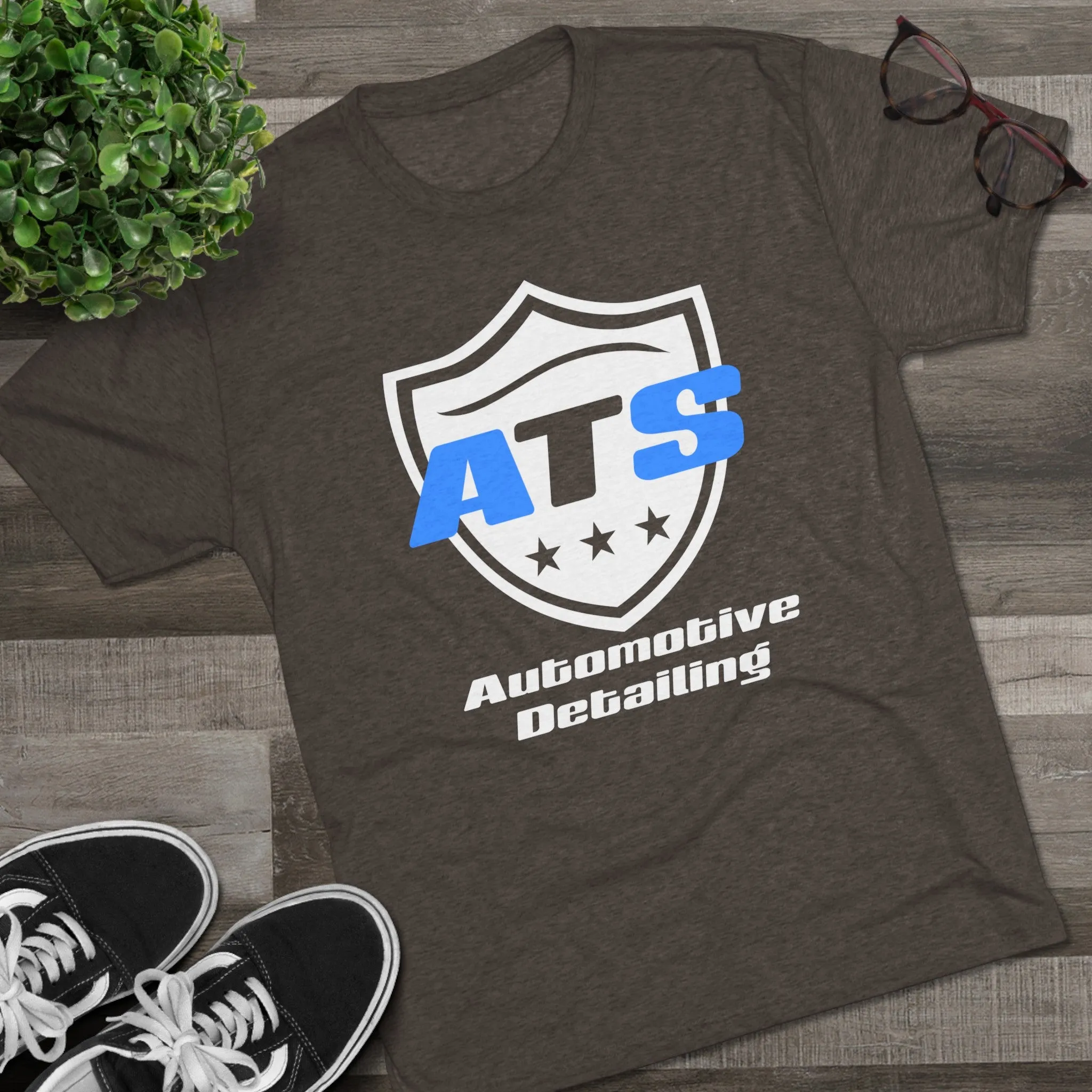 ATS Auto Detailing Unisex Tri-Blend Crew Tee