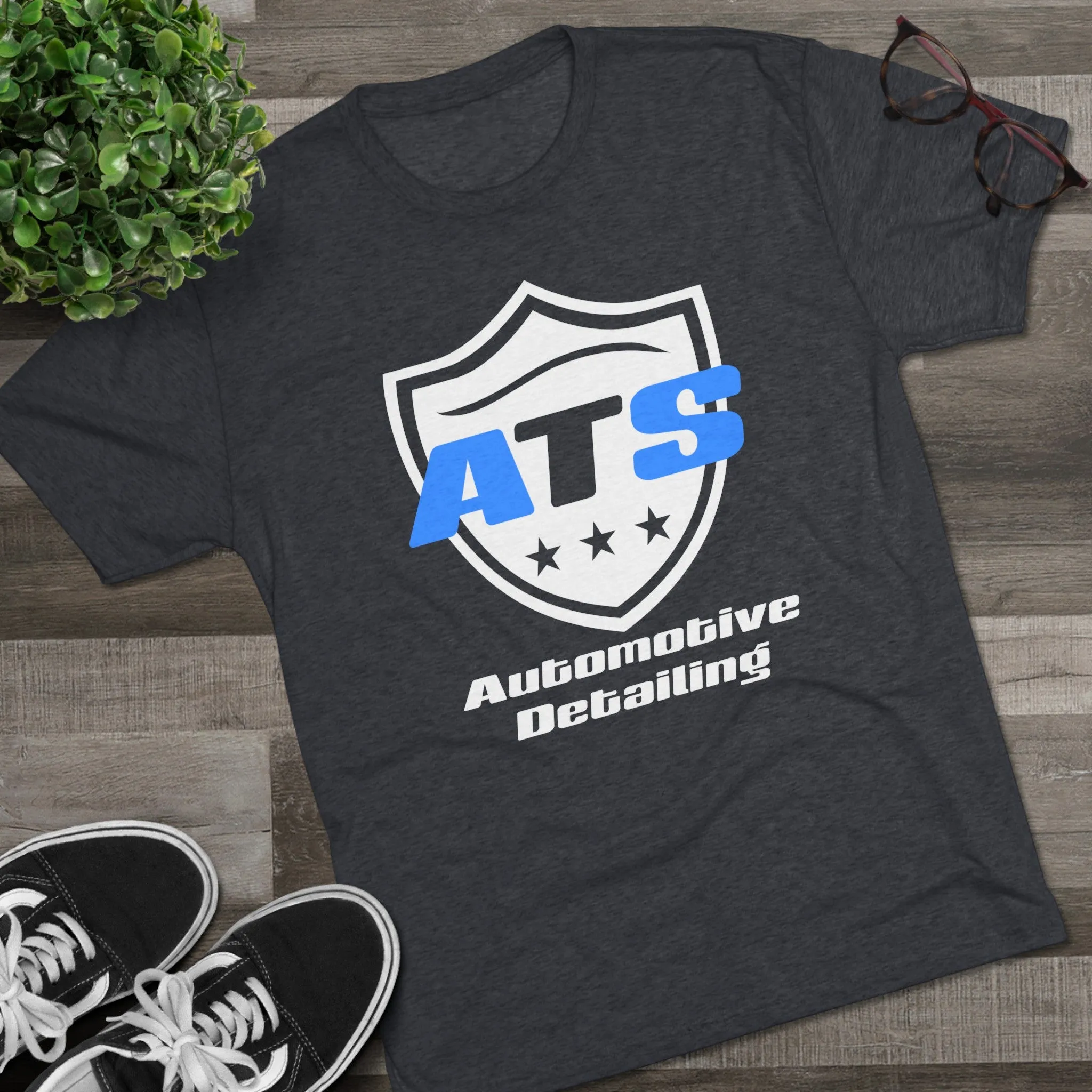 ATS Auto Detailing Unisex Tri-Blend Crew Tee