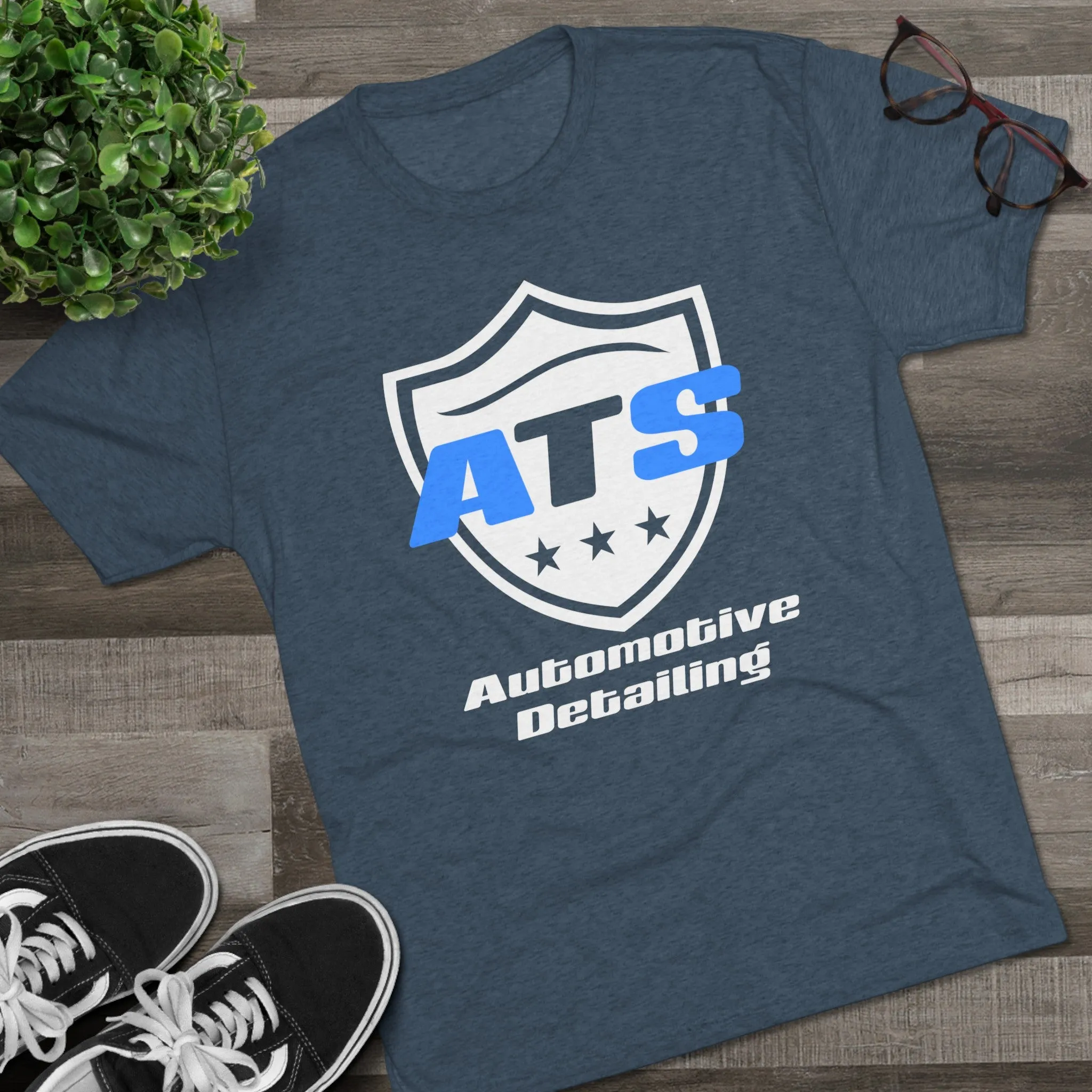 ATS Auto Detailing Unisex Tri-Blend Crew Tee