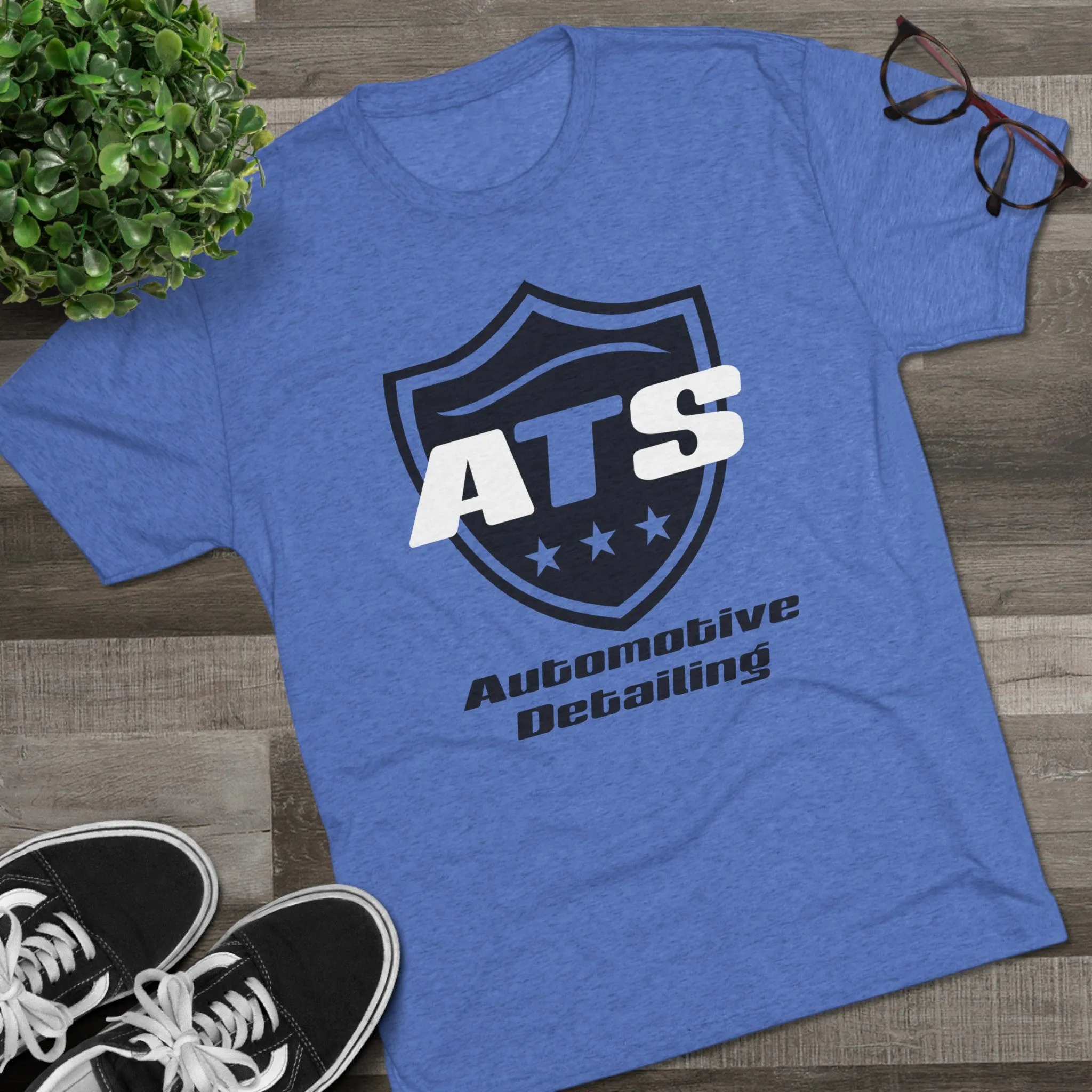 ATS Auto Detailing Unisex Tri-Blend Crew Tee