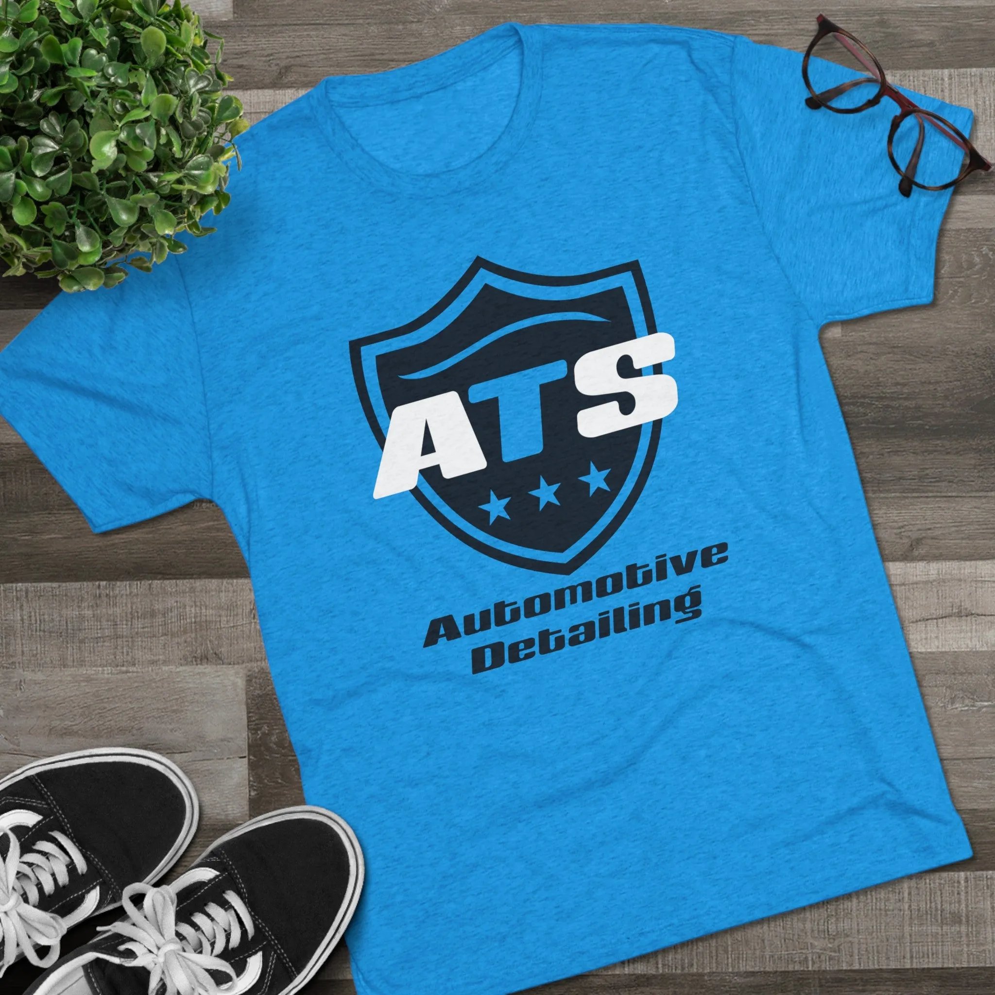 ATS Auto Detailing Unisex Tri-Blend Crew Tee