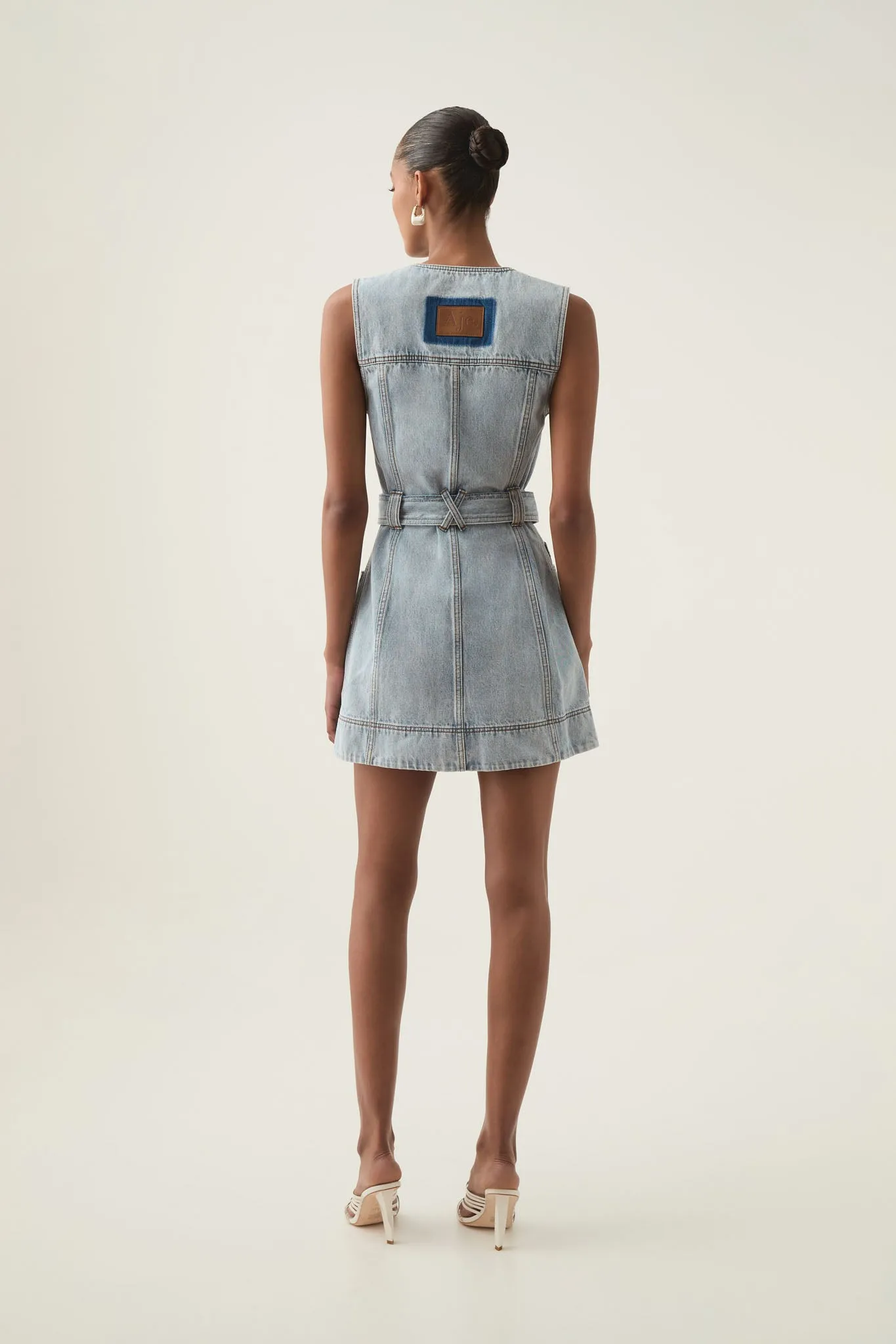 Aura Denim Mini Dress
