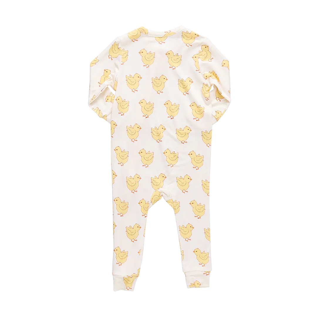 Baby Bamboo Romper - Chicks