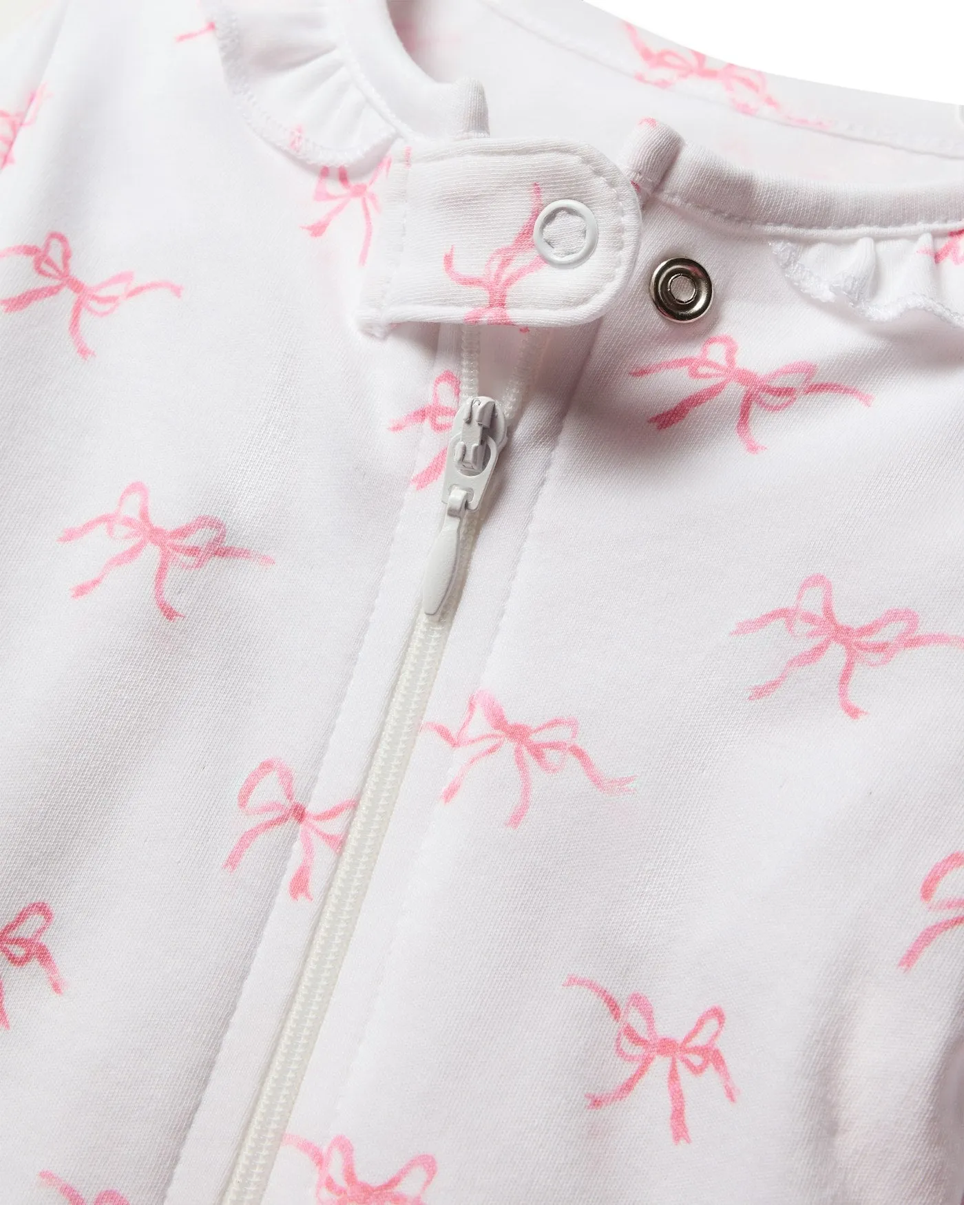 Baby Pima Bow Footie