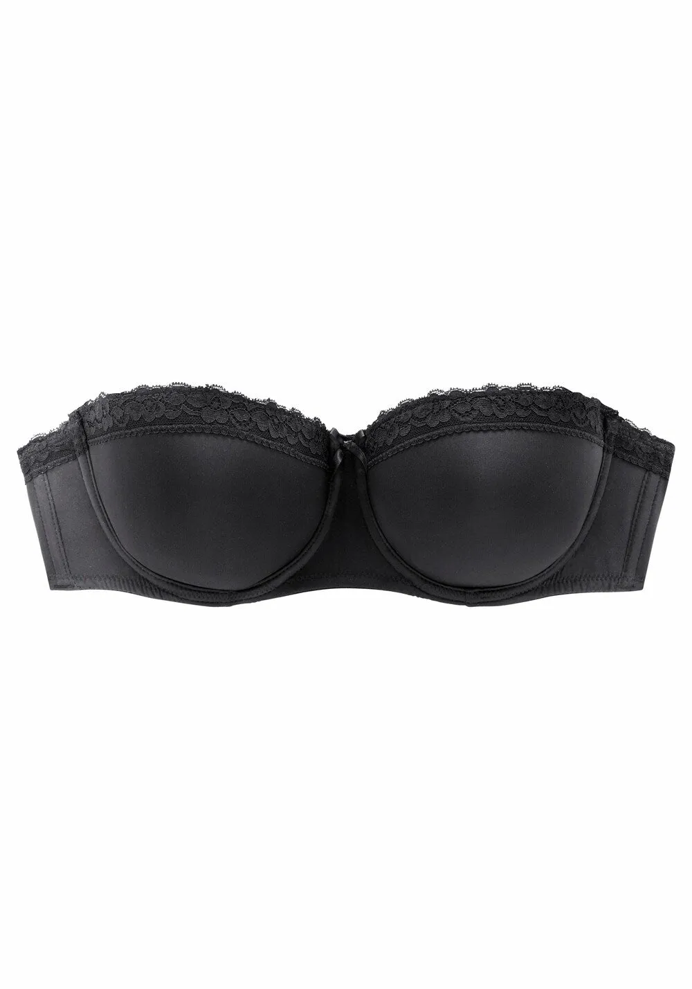 Balconette bra Sliver bra, black