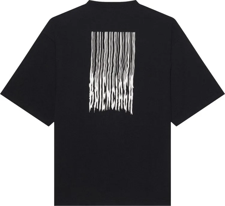 Balenciaga Barcode Wide Fit T-Shirt 'Black', Black