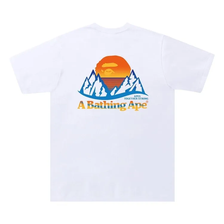 BAPE Mountain Tee 'White', White