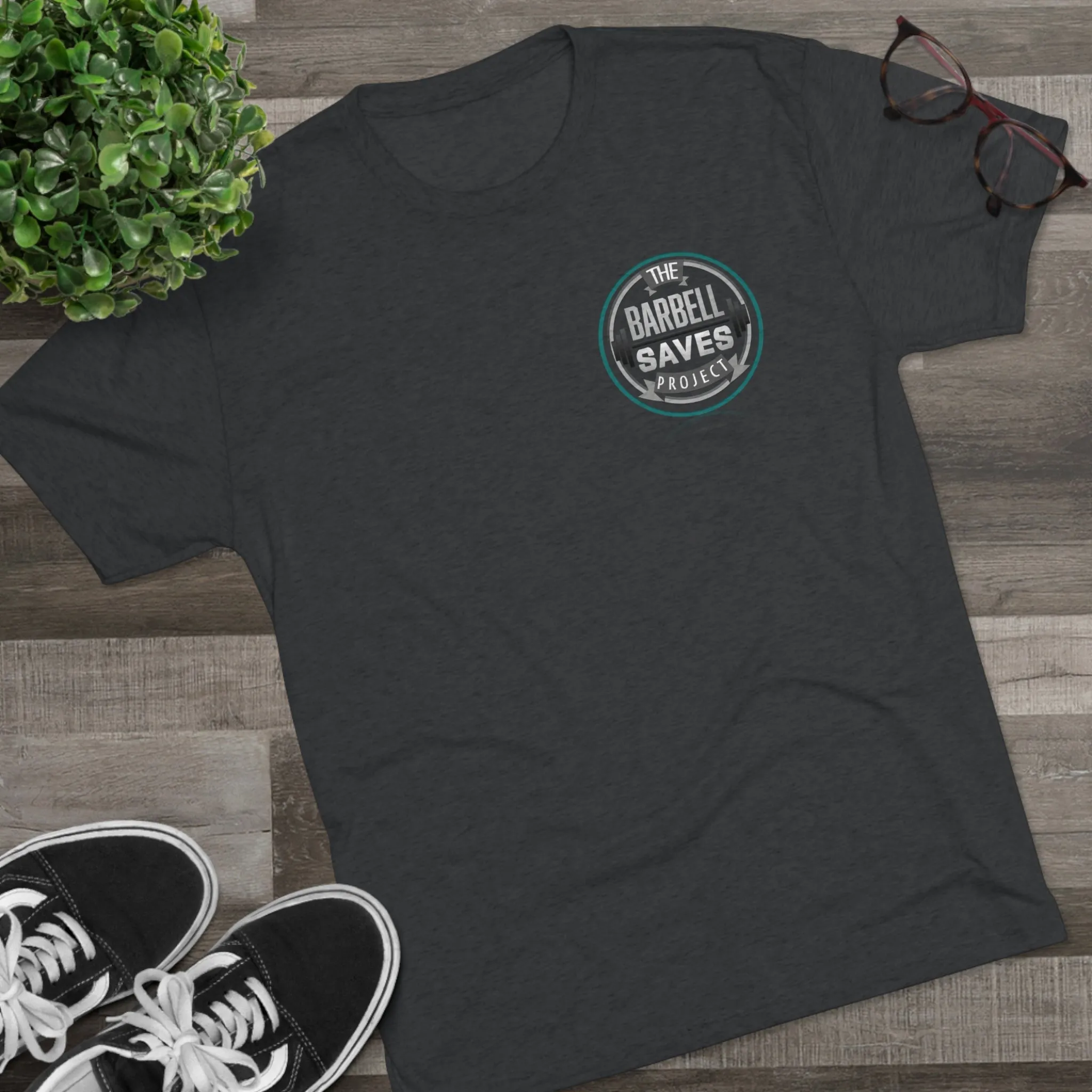 Barbell Saves TriBlend Tee