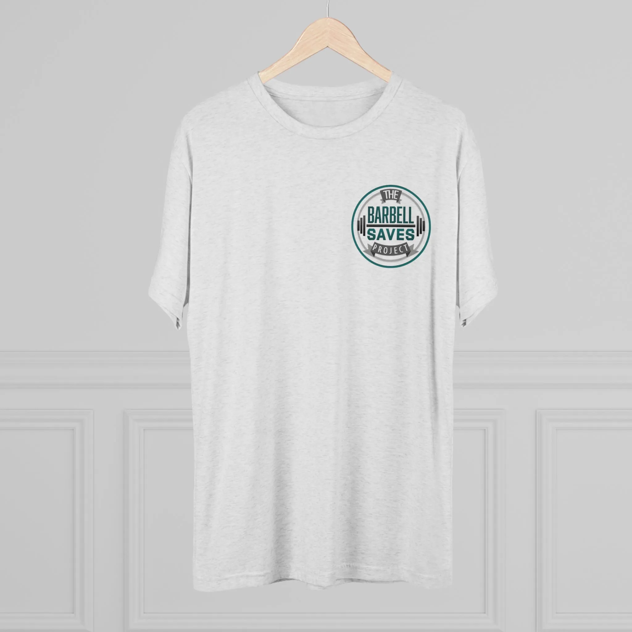 Barbell Saves TriBlend Tee