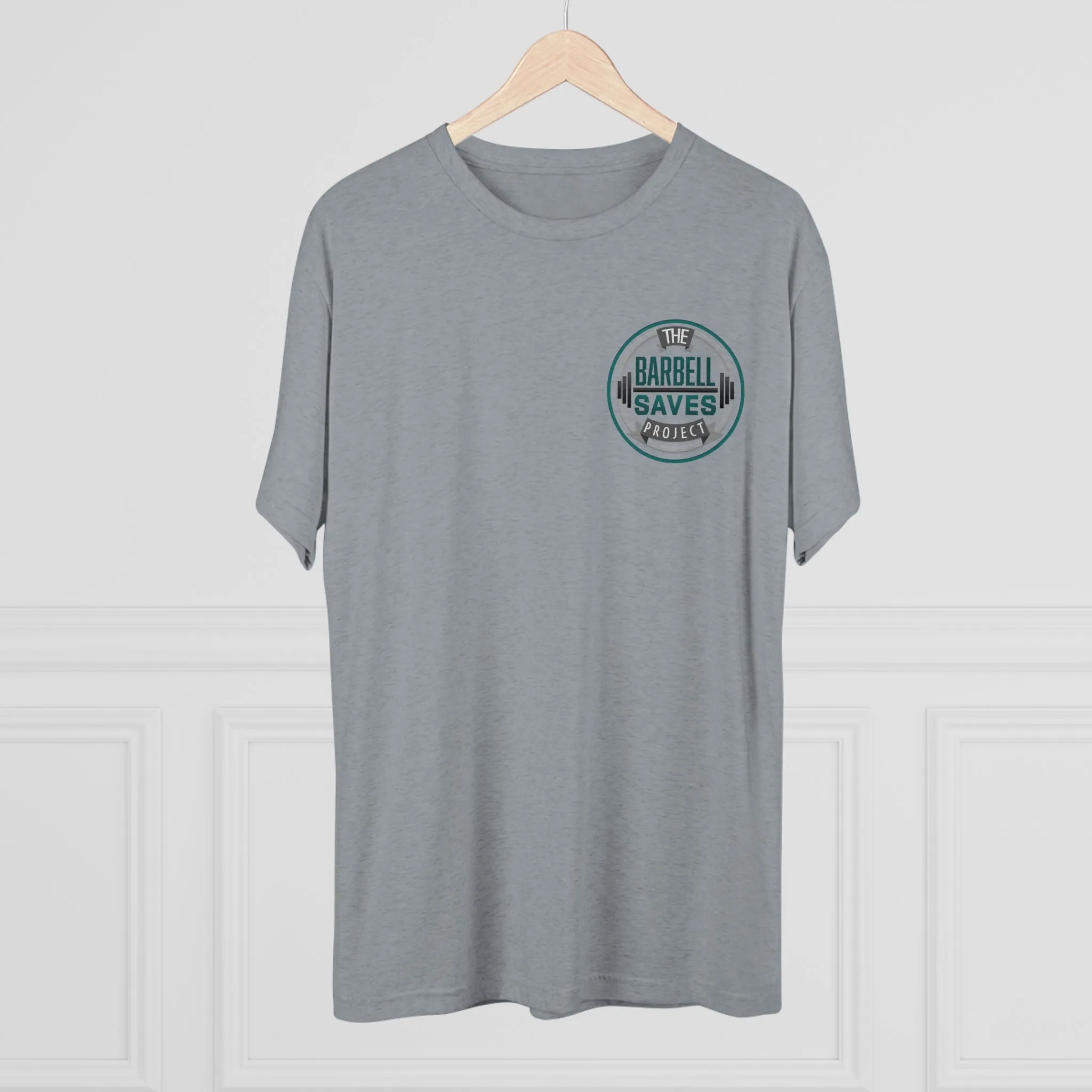 Barbell Saves TriBlend Tee