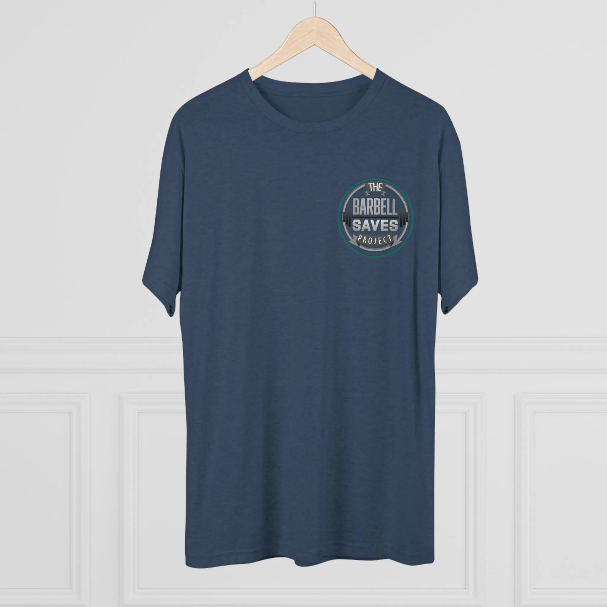 Barbell Saves TriBlend Tee