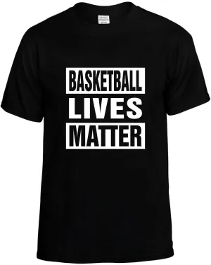 Basketball Lives Matter Unisex T-Shirt Novelty Graphic Tee Shirt