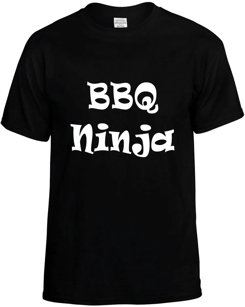 Bbq Ninja Humorous Cool Unisex T-Shirt Novelty Graphic Tee Shirt