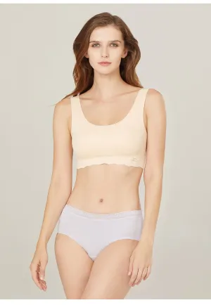 Becover Collection-Women's 80s Tencel Modal Basic Pure Color Hipster Panties