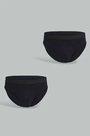 Black Briefs (Pack of 2)