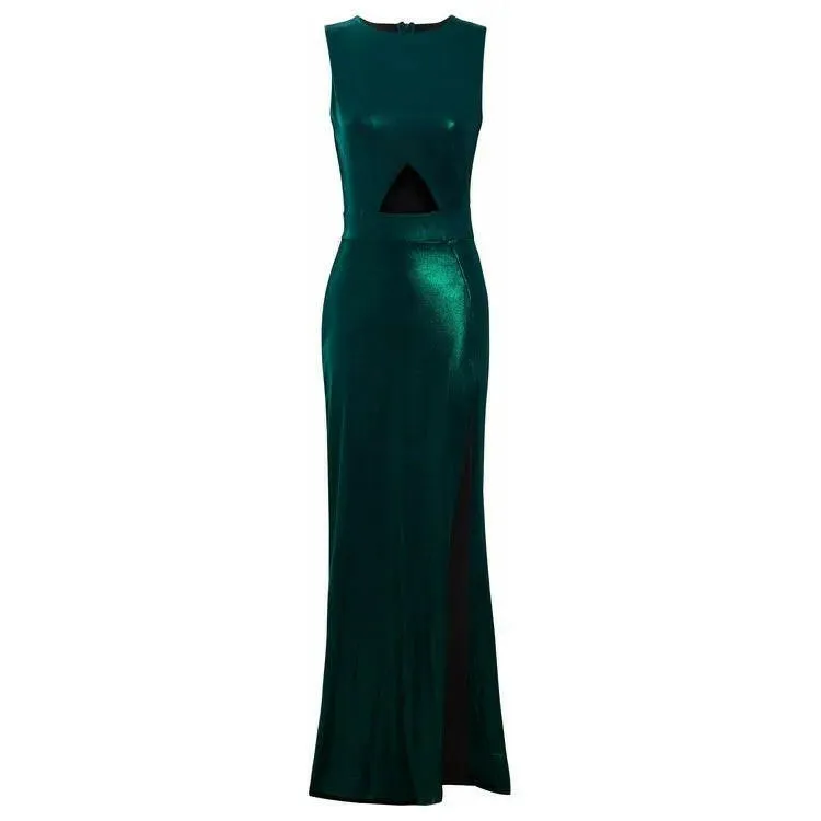 Black Cutout Maxi Dress
