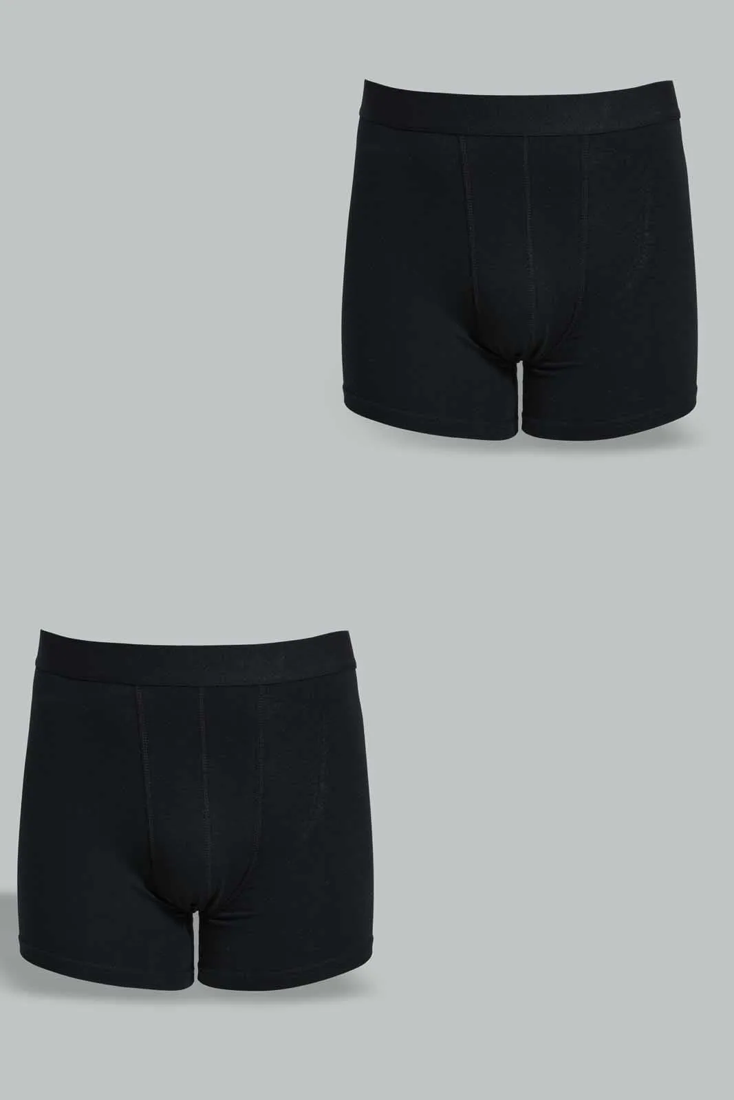 Black Hipster Brief For Men (Pack of 2)