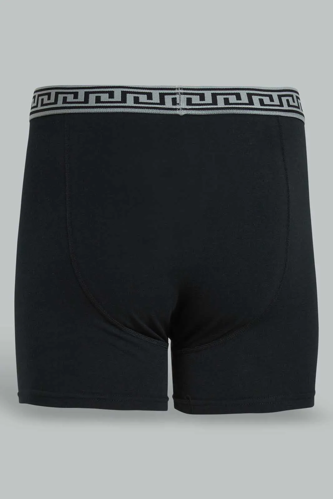 Black Hipster Brief Set For Men (Pack of 2)