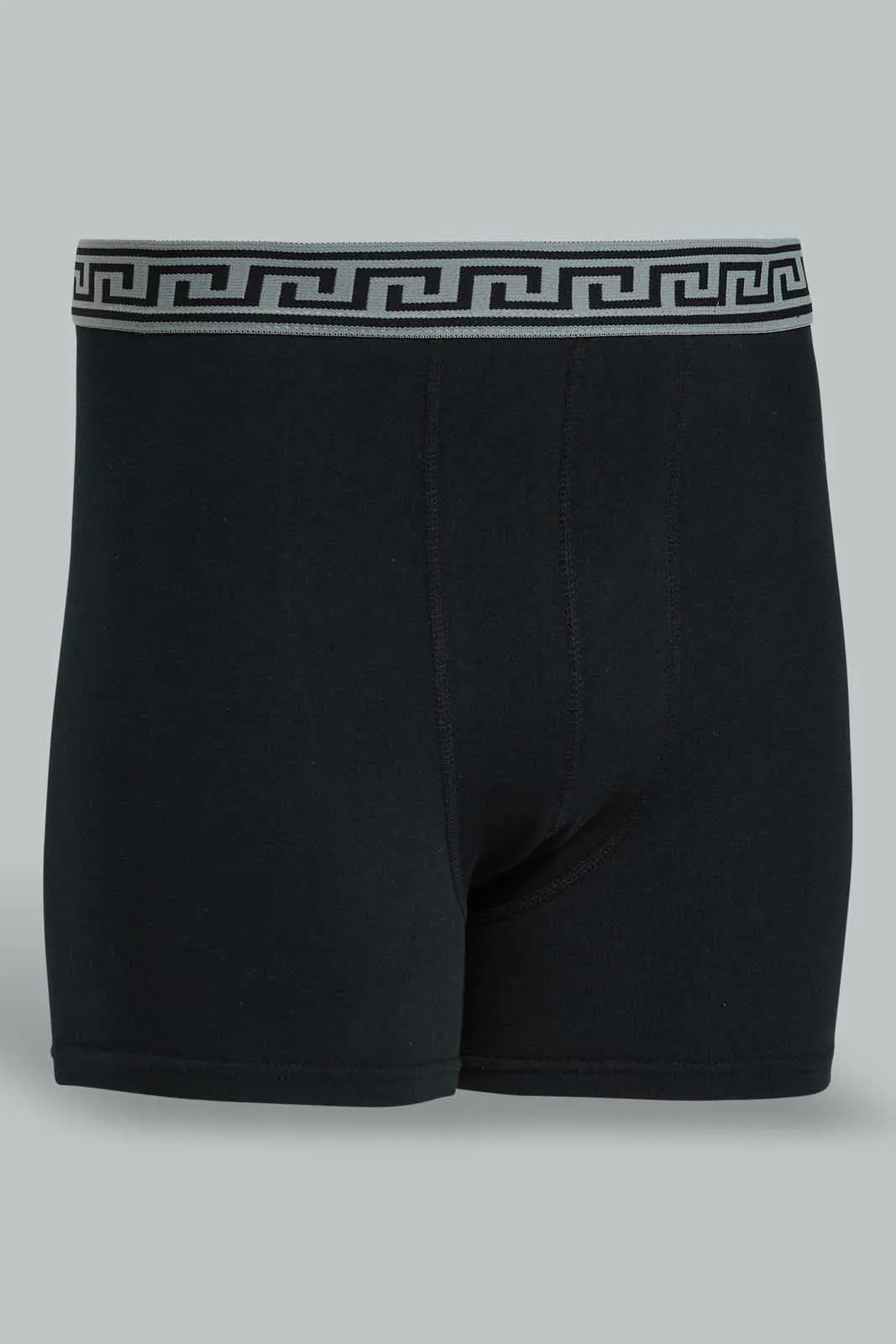 Black Hipster Brief Set For Men (Pack of 2)