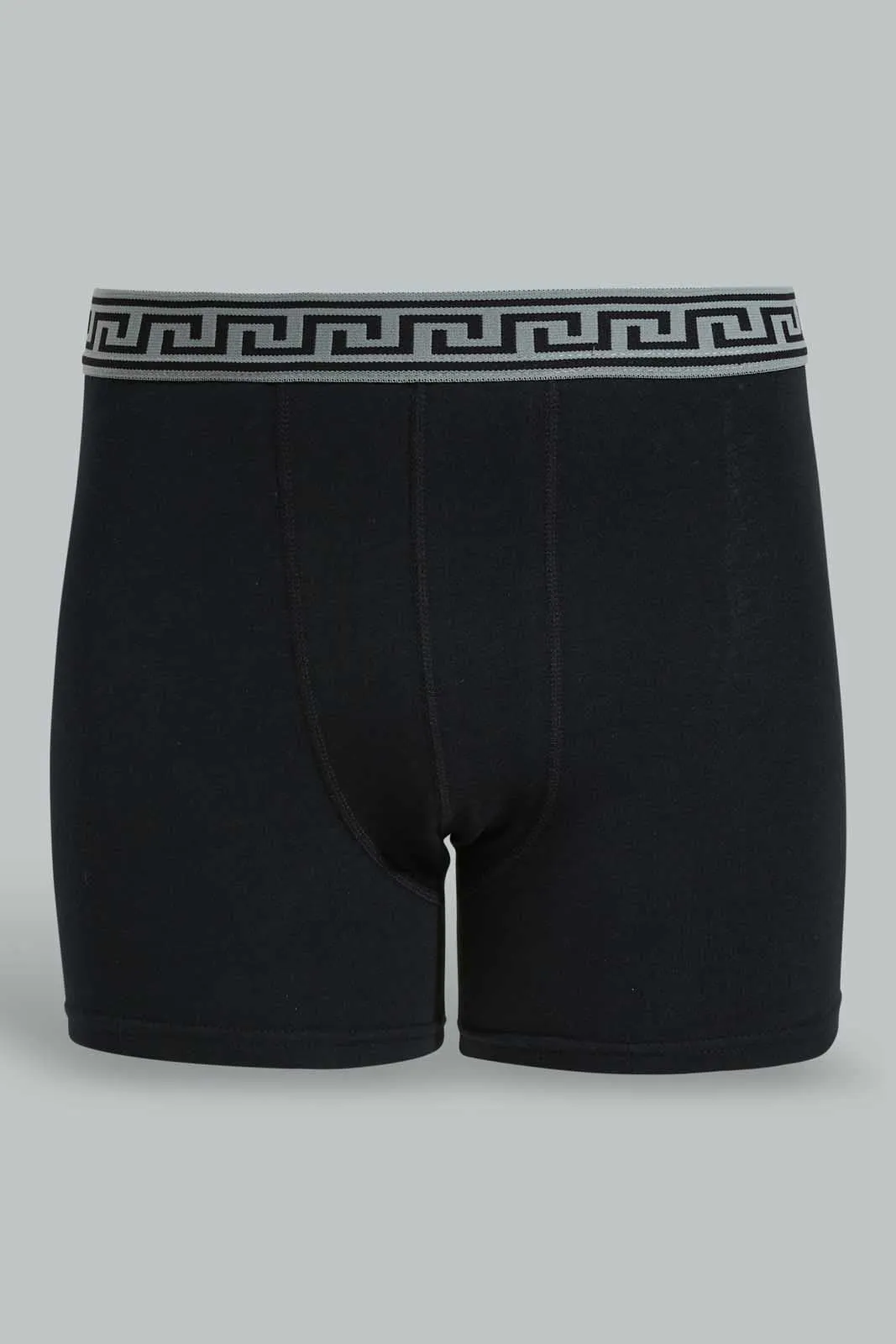 Black Hipster Brief Set For Men (Pack of 2)