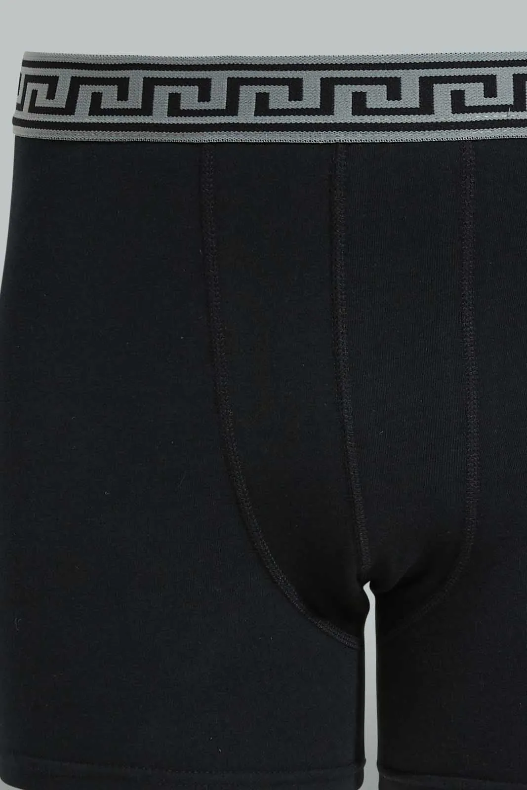 Black Hipster Brief Set For Men (Pack of 2)