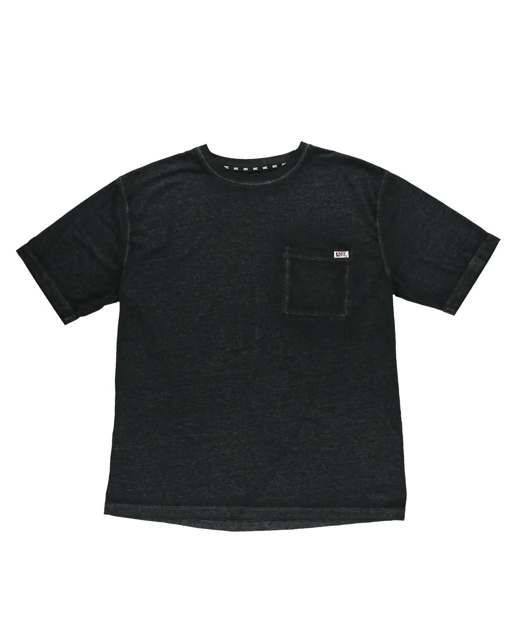 Black Men's Pj Pocket Tee