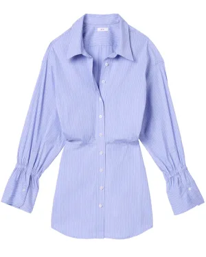 Blue and White Monica Dress