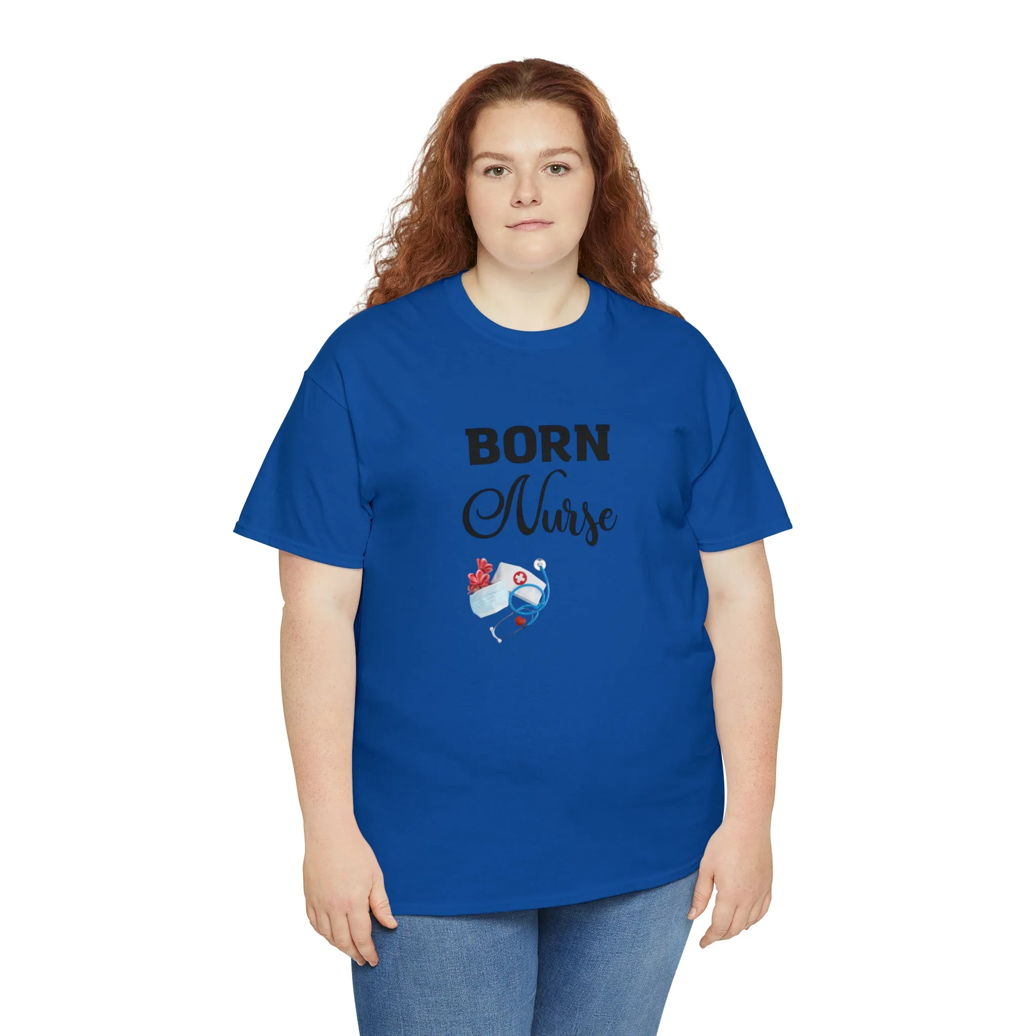 Born Nurse Unisex Tee, Nurse Shirts, Nursing Shirt, Nurse Gifts, Nurse Tee Sleep T-shirt Nurse gift Nurse Shirt, Nurse Gift, Funny Nurse Shirt, Healthcare Gift