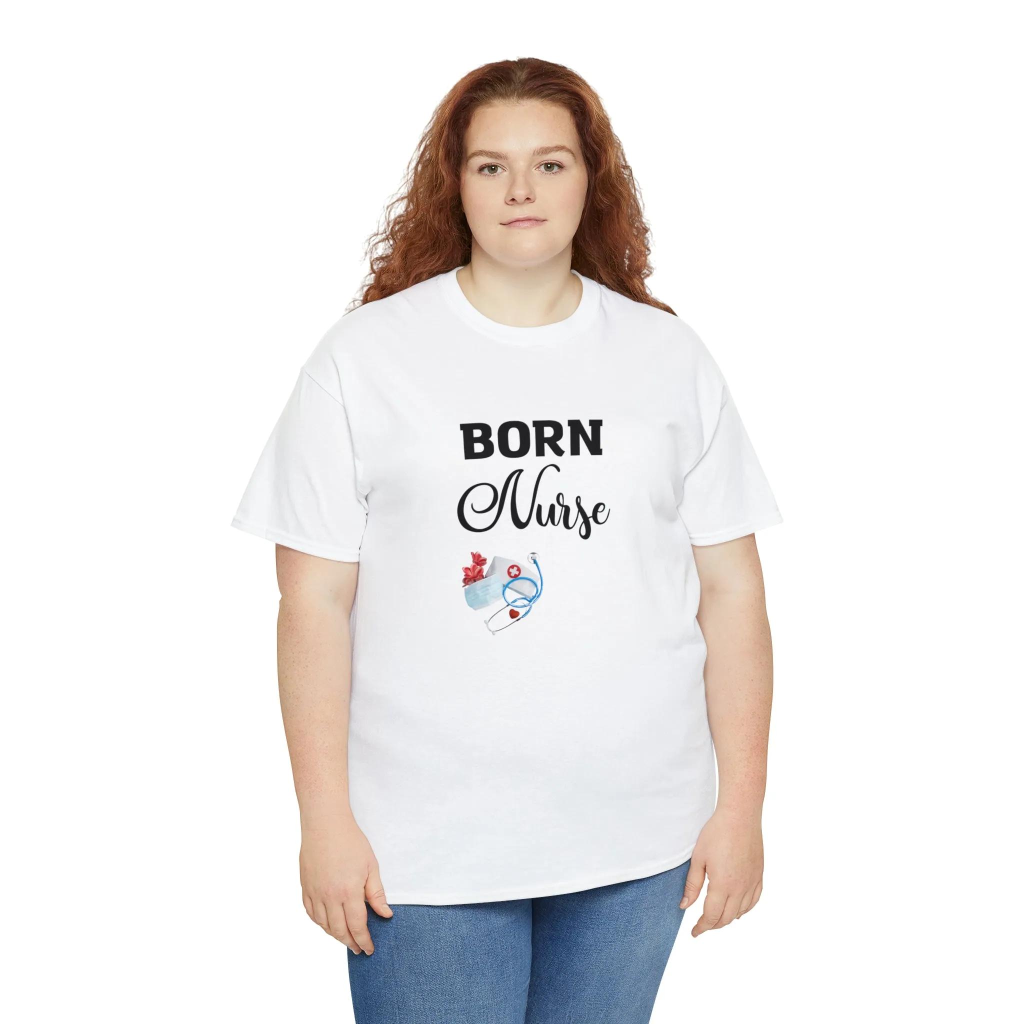 Born Nurse Unisex Tee, Nurse Shirts, Nursing Shirt, Nurse Gifts, Nurse Tee Sleep T-shirt Nurse gift Nurse Shirt, Nurse Gift, Funny Nurse Shirt, Healthcare Gift